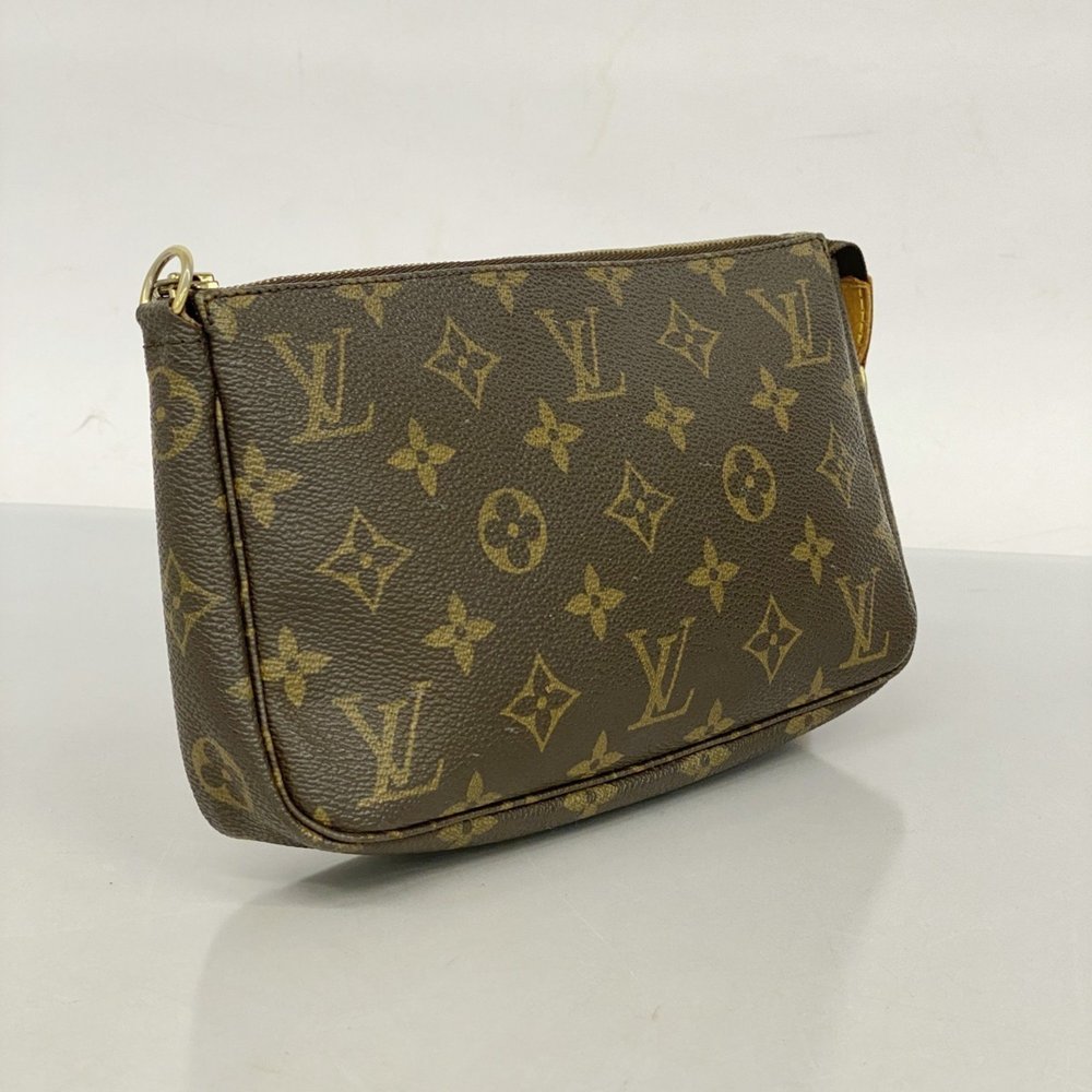 Louis Vuitton Pouch Monogram Pochette Accessoires M51980 Brown Women's - Picture 2 of 10